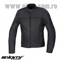 Geaca (jacheta) barbati piele Urban/Touring Seventy vara/iarna model SD-JL1 culoare: negru – marime: 4XL